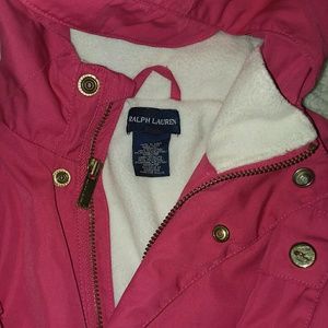 Toddler Polo All weather hooded jacket